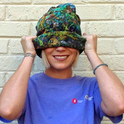10-Pack Splattered Cuffed Beanies for Resellers