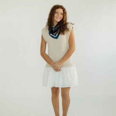 Penelope Drop Waist Mini Dress