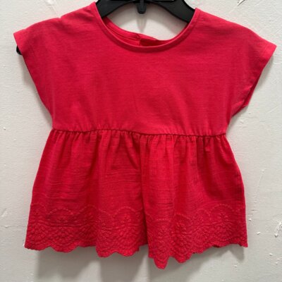 Hibiscus Top w/ Scallop Trim