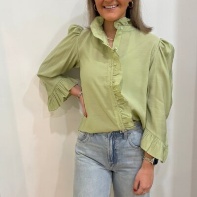 Ruffle Detailed Blouse