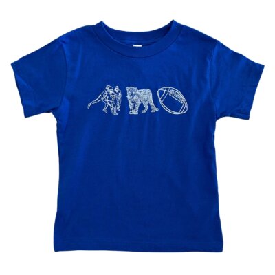 Blue Jaguar T-Shirt, Youth Boys
