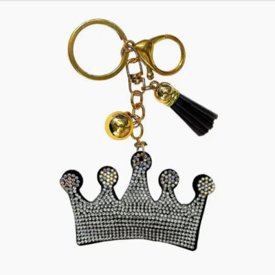 Crown Crystal Keychain