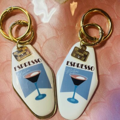 Espresso Martini  KeyChain