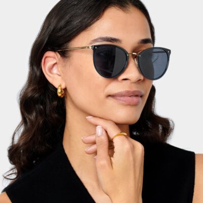 Santorini Sunglasses - Navy