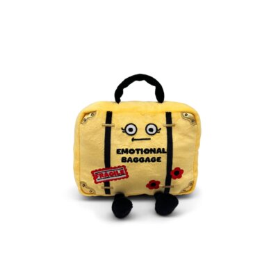 Punchkins: Emotional Baggage Suitcase Plush – Funny Travel Plush Gift