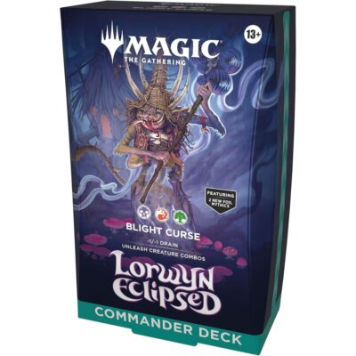Magic: The Gathering: Lorwyn Eclipsed Commander Deck Blight Curse