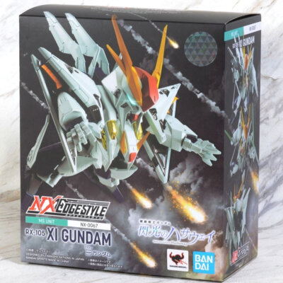 Bandai Nxedge Style Ms Unit Nx-0067 Hathaway’s Flash Rx-105 Xi Gundam Figure