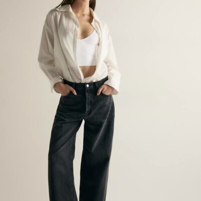 Free People Round Two Skinny Strap- Ivory