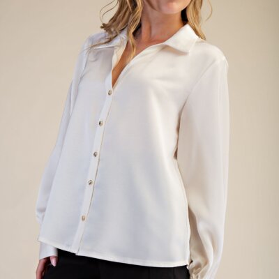 The Madeline Top-Ivory