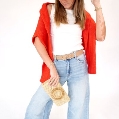 Ruby Button-Front Cardigan Sweater