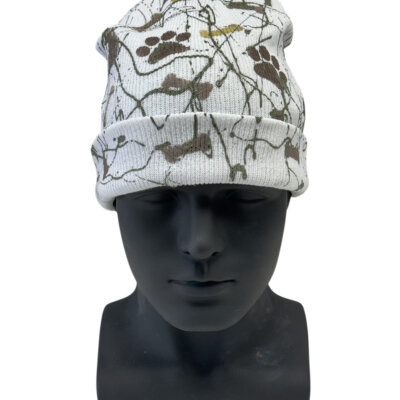 Splattered Beanie 0543 / Free Shipping