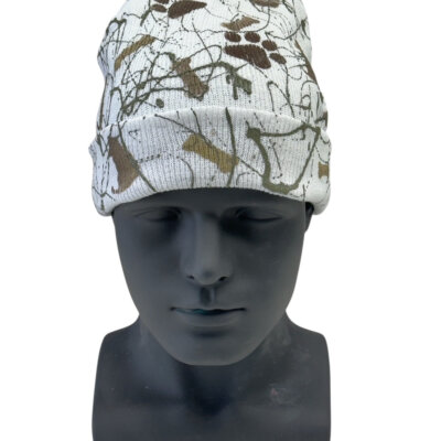 Splattered Beanie 0544 / Free Shipping
