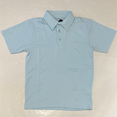Light Blue Flex Polo