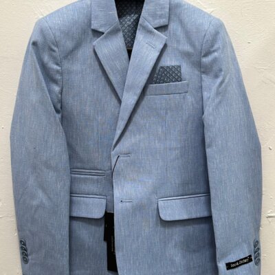 Chambray Linen Blazer