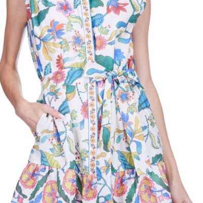 Festival Florals Shirt Dress