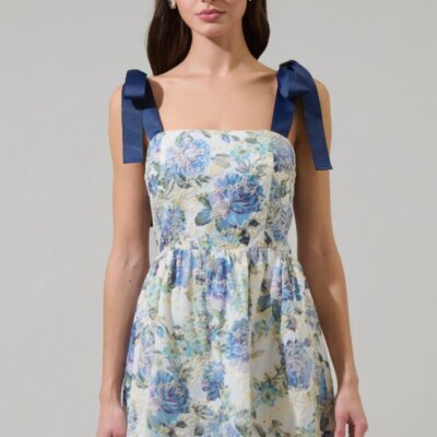 Zaidy Eyelet Nidia Mini Dress