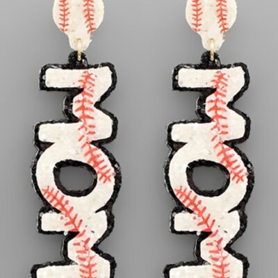 Baseball Mom Earrings