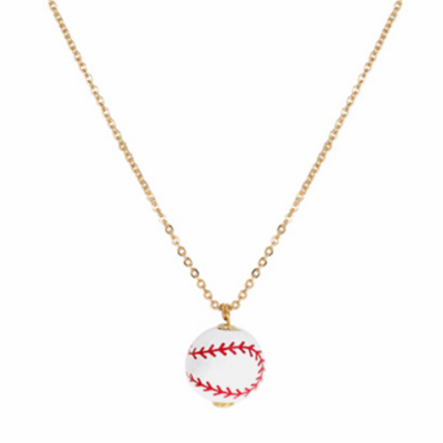Baseball Necklace