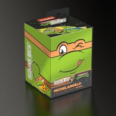 Ultimate Guard Squaroes 100+ Deckbox: Teenage Mutant Ninja Turtles - Michelangelo Deck Box
