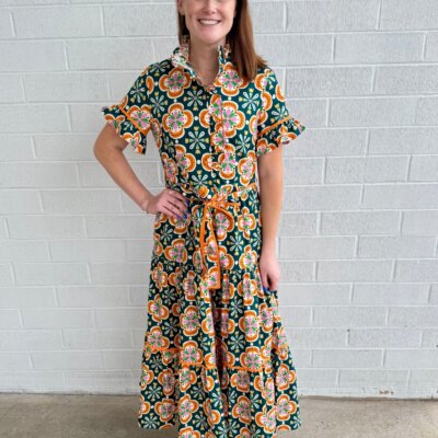 Lena Clementine Tile Dress