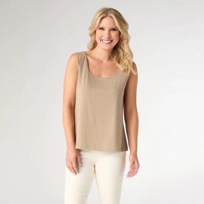 Soft Landing Tank- Taupe