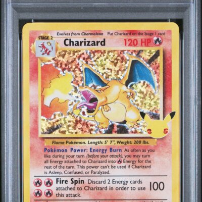 Pokémon TCG: 2021 Pokémon Celebrations Charizard Classic Collection PSA 10