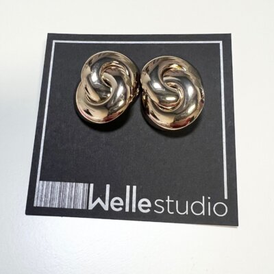 Double O Stud Earrings