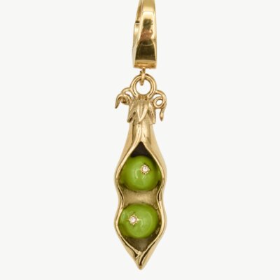 The Two Peas in a Pod Charm