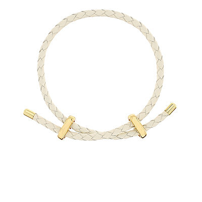 Leather Bracelet-Gold