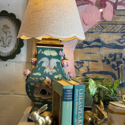 Gold Rabbit Bookends