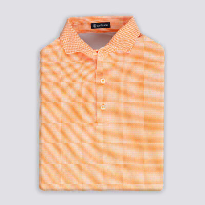 Cory Perf Polo - Tiger Lily
