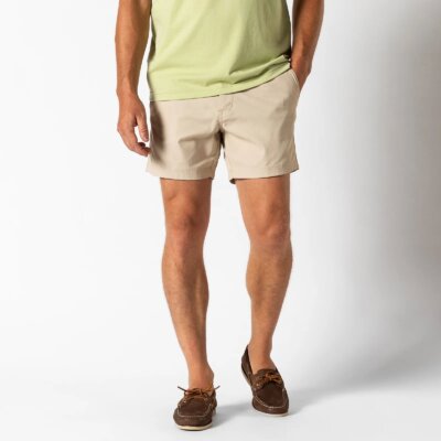 Duck Head 6" Harbor Perf. Short Stone