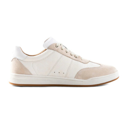 Sure Shot - White Tan