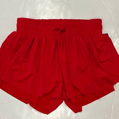 Red Fly Away Shorts