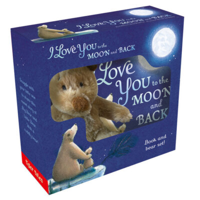 I Love You To The Moon and Back Book + Toy Set