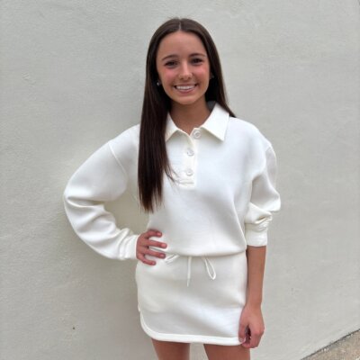 Scuba Polo Top White