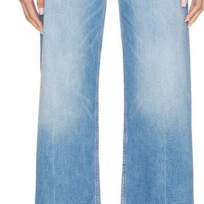 Penny Crop High Rise Wide Leg Jeans