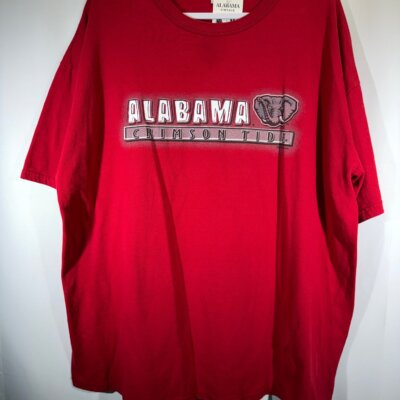 Vintage Alabama X Russell Crimson T-Shirt XXL 2XL