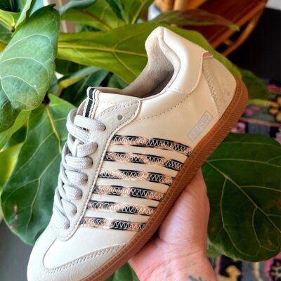 Stevie Beige Leopard Sneaker