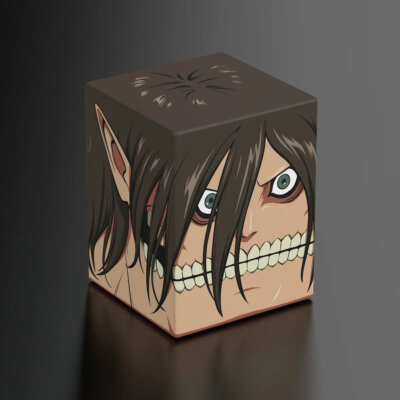 Ultimate Guard Squaroes Boulder 100+ Deck Box Attack on Titan Attack Titan 1ct