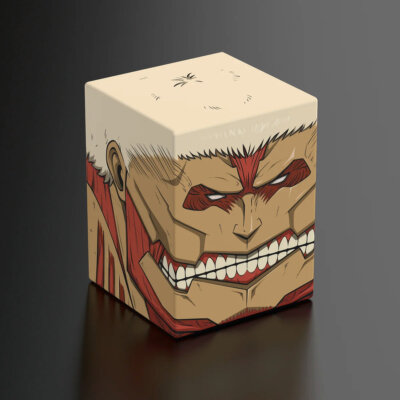 Ultimate Guard Squaroes Boulder 100+ Deck Box Attack on Titan Armored Titan 1ct