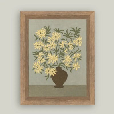 Whispering Blooms Framed Print
