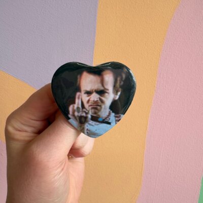 Harry Middle Finger Pin