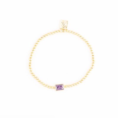 Colby Birthstone Bracelets | February