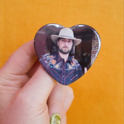 Noah Cowboy Pin