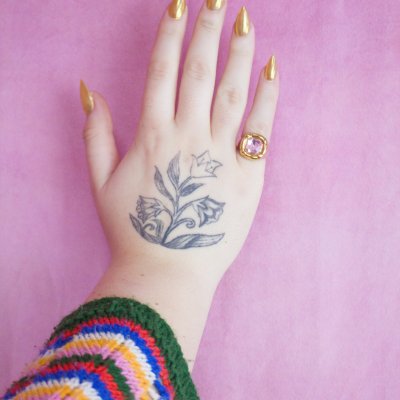 Statement Gem Titanium Ring