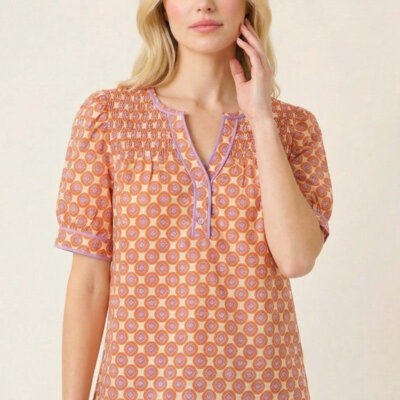 Sienna Medallion Blouse