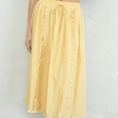 Cotton Apron Skirt