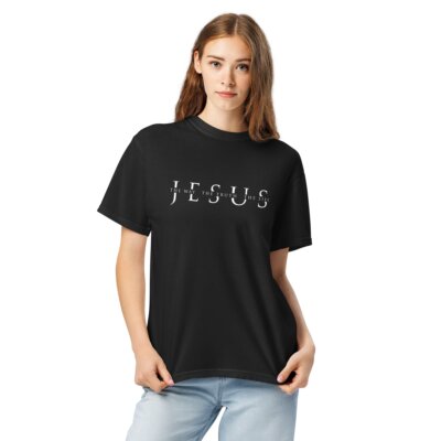 Jesus / The Way The Truth The Life_Unisex garment-dyed heavyweight t-shirt