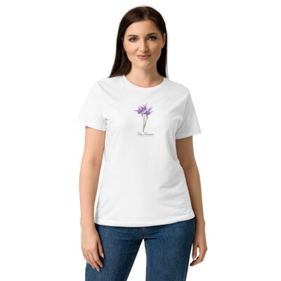 Tiny Treasure Flowers #01 / Women’s basic soft style t-shirt